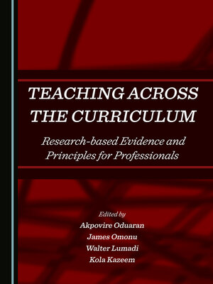 cover image of Teaching Across the Curriculum